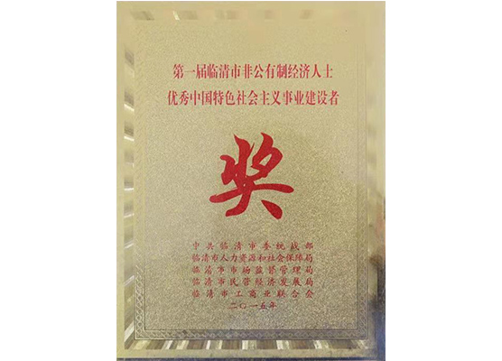優(yōu)秀建設(shè)獎(jiǎng)