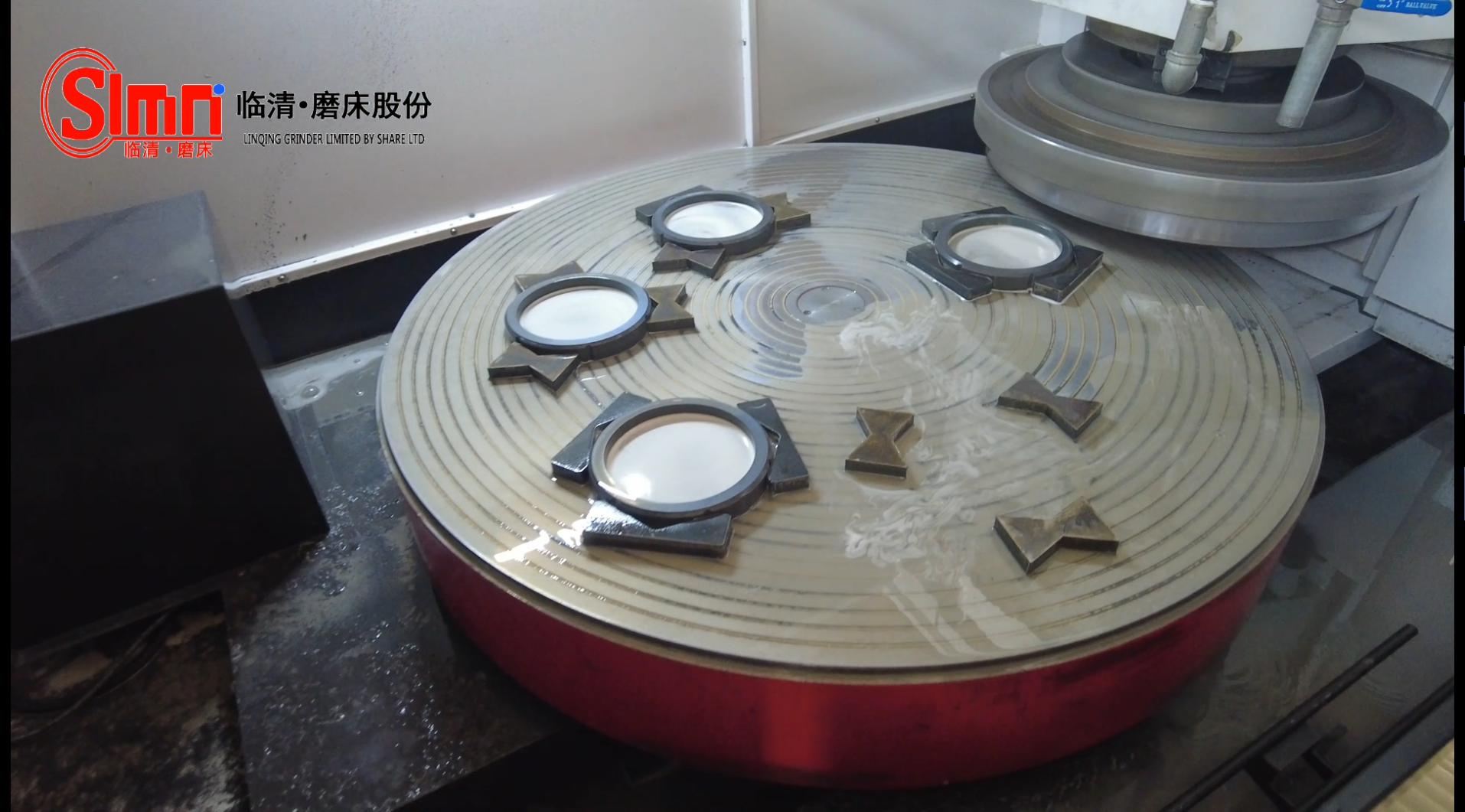 立軸圓臺(tái)磨床磨削陶瓷密封環(huán)